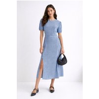 Short Sleeve Maxi Dress Polka Dot