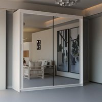 Modern Double Door Wardrobe 180cm X 217cm cm X 217 cm