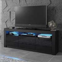 TV Unit 160cm Modern Matt Body & Gloss Doors
