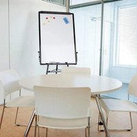 Hygrad Built to Survive Whiteboard Tripod Magnetic 24" x 36" Inches Standing Flip Chart Easel Lightweight Adjustable Tripod with Eraser/Pens/Magnets