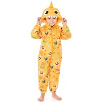 Baby Shark Kids Puddle Suit (Yellow) in Yellow | Size: 4-5 Years
