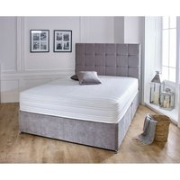 Straight Line Memory Foam Spring Mattress Single