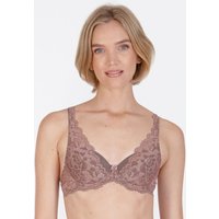 Little Women Women's 'Mocha Spice Delight' Underwired High Apex Bra in Chocolate | Size: 42AA