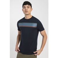 Men's Printed Stripe T-Shirt