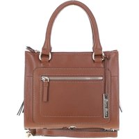 Three Section Real Tote Shoulder Bag