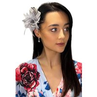 Clip On Feather Fascinator