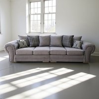 Verona Linen 4 Seater Sofa