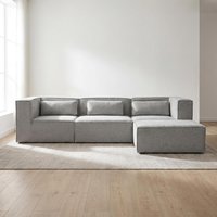 Doris Basket Weave Corner Sofa Modular Comfort & Timeless Style