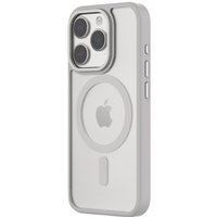 QDOS Hybrid Soft + Snap iPhone 15 Pro Phone Case in White