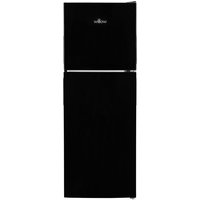 Willow Black Small Fridge Freezer 138L with Adjustable Thermostat