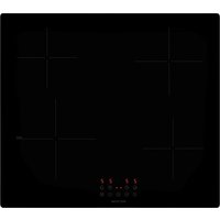 Willow 60cm Induction Ceramic Hob Touch Control Hardwired 4 Zones in Black