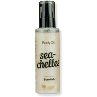 Scentish Women's Sea-Chelles Shimmering Body Oil in Cream | Size: 100ml