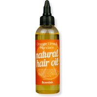 Scentish Women's Orange, Lime & Mandarin Hair Oil in Natural | Size: 100ml