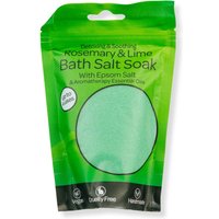 Scentish Rosemary & Lime Salt Soak in Bright Green
