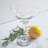 Afewhometruths 50th Birthday Engraved Cocktail Glass in Clear