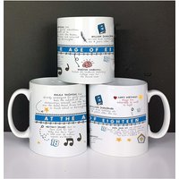 Afewhometruths Personalised 18th Birthday Mug with Name & Message in White
