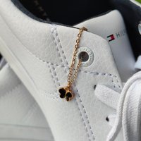 The Colourful Aura Tiny Butterfly Animal Dangle Shoe Lace Sneaker Accessories Skate Charm in Black