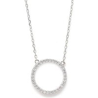 Say It With Circle Of Life Necklace in Silver | Size: 18 inches
