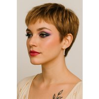Otis Jaxon London Women's Sterling Silver T Bar Ear Jacket