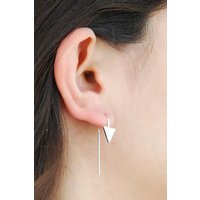 Otis Jaxon London Women's Triangle Geometric Sterling Silver Drop Earrings