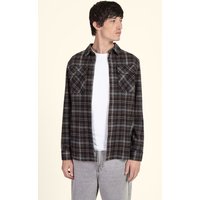 Men's Check Jersey Casual Overshirt