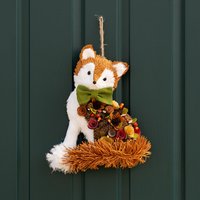 Scottish Everlastings Ltd 35cm Straw/Woodshave Fox in Brown