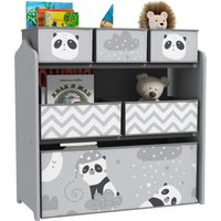 Storage Unit Toy Storage Organiser 6 Fabric Bins