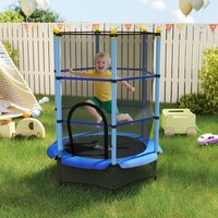 4.6FT 75" Trampoline Safety Enclosure Indoor Outdoor