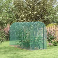OUTSUNNY Fruit Cage, Plant Protection Tent, 1.2 x 3.6 x 1.9m in Green