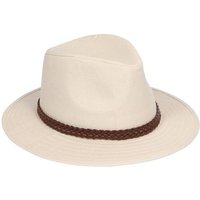 Bartleby Adult Cotton Fedora With Leather Band