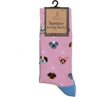 Bartleby Funky Bamboo Socks - Perfect Puppies Design