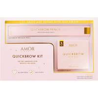 House of Amor QuickBrow Kit Brow Balm & Pencil Duo - Dark Brown in Chocolate