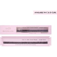 House of Amor Crowd Pleaser Length Natural C Curl 12mm Medium in Black
