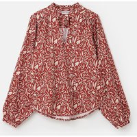 Lighthouse Clothing Women's Grace Blouse in Brown | Size: 10