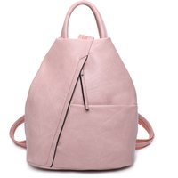 Fontanella Fashion Women's Shira PU Convertible Backpack in Pink