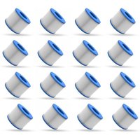 Wave Spas Wave Hot Tub Replacement Filters, Screw-On / Threaded - 16 Pack in Blue | Size: XL