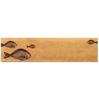 Selbrae House Oak Serving Platter - Large - Fish Repeat in Light Brown | Size: 1 Pack