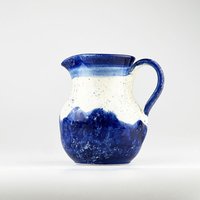 Selbrae House Ceramic Jug - Wave in Blue