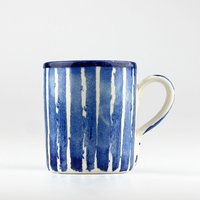 Selbrae House Ceramic Mug - Stripe in Blue