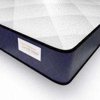 Twinkle Sleep Blue Kids Mattress - Premium Pocket Spring, Memory Foam & Cool Touch Comfort for Restful Sleep | Size: Small Double