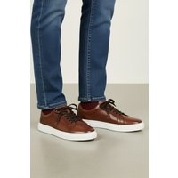Cavan Leather Cup Sole Trainers