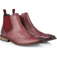 Bray Leather Brogue Chelsea Boots