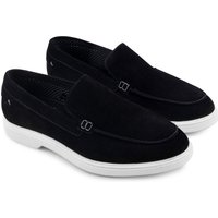Ridley Suede Leather Penny Loafers
