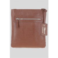 Ashwood Leather Women's 'Cienna' Real Leather Crossbody Bag in Tan