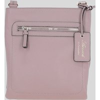 Ashwood Leather Women's 'Cienna' Real Leather Crossbody Bag in Light Pink