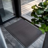 Nicoman Anti-Slip Dirt Trapping Dark Grey Meshmat Entrance Doormat | Size: 40 cm x 60 cm