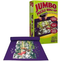 MANTRARAJ Giant Jumbo Jigsaw Roll Up Puzzle Mat Store Storage Mat Tube up to 3000 Pieces Large in Purple