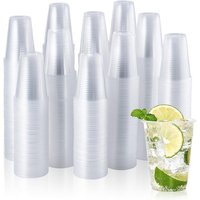 ECONX 7oz Clear Plastic Disposable Drinking Cups Vending Glasses X 500 | Size: 500 Piece