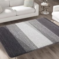 FURNOS Washable Non Slip Indoor Door Kitchen Mat Grey Patterned | Size: Large