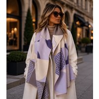 Lemon Daisy Accessories Women's Avery Winter Scarf Shawl in Lilac